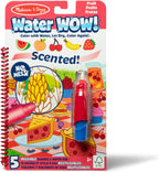 Melissa and Doug Scented Water Wow Ice Cream Shop coloring book with integrated water pen