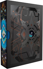 Magic The Gathering Strixhaven School of Mages Codex Bundle main box displaying booster packs promo cards and spindown die