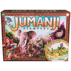 Spin Master Jumanji Stampede 3D cooperative board game full components and constructed island layout