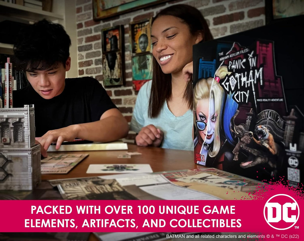 The Arkham Asylum Files: Panic in Gotham City - Premium Augmented Reality (AR)