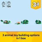 LEGO Creator 3-in-1 Turtle with a Water Lily Flower Model 31377
