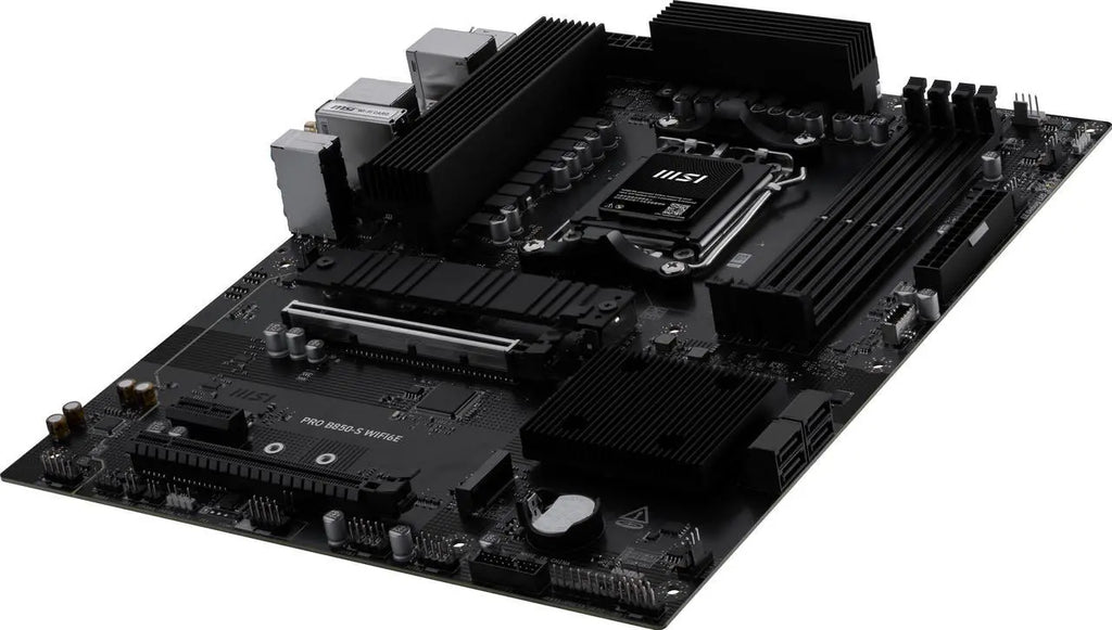 MSI PRO B850 ATX Motherboard (Socket AM5) - AMD Ryzen 9000/8000/7000 Ready, DDR5 8200+ (OC), Lightning Gen5 M.2, 2.5G LAN, Wi-Fi 6E, EZ DIY Design