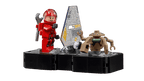 Removable hull panels showing the detailed interior lab and crew deck of the LEGO 11389 ship