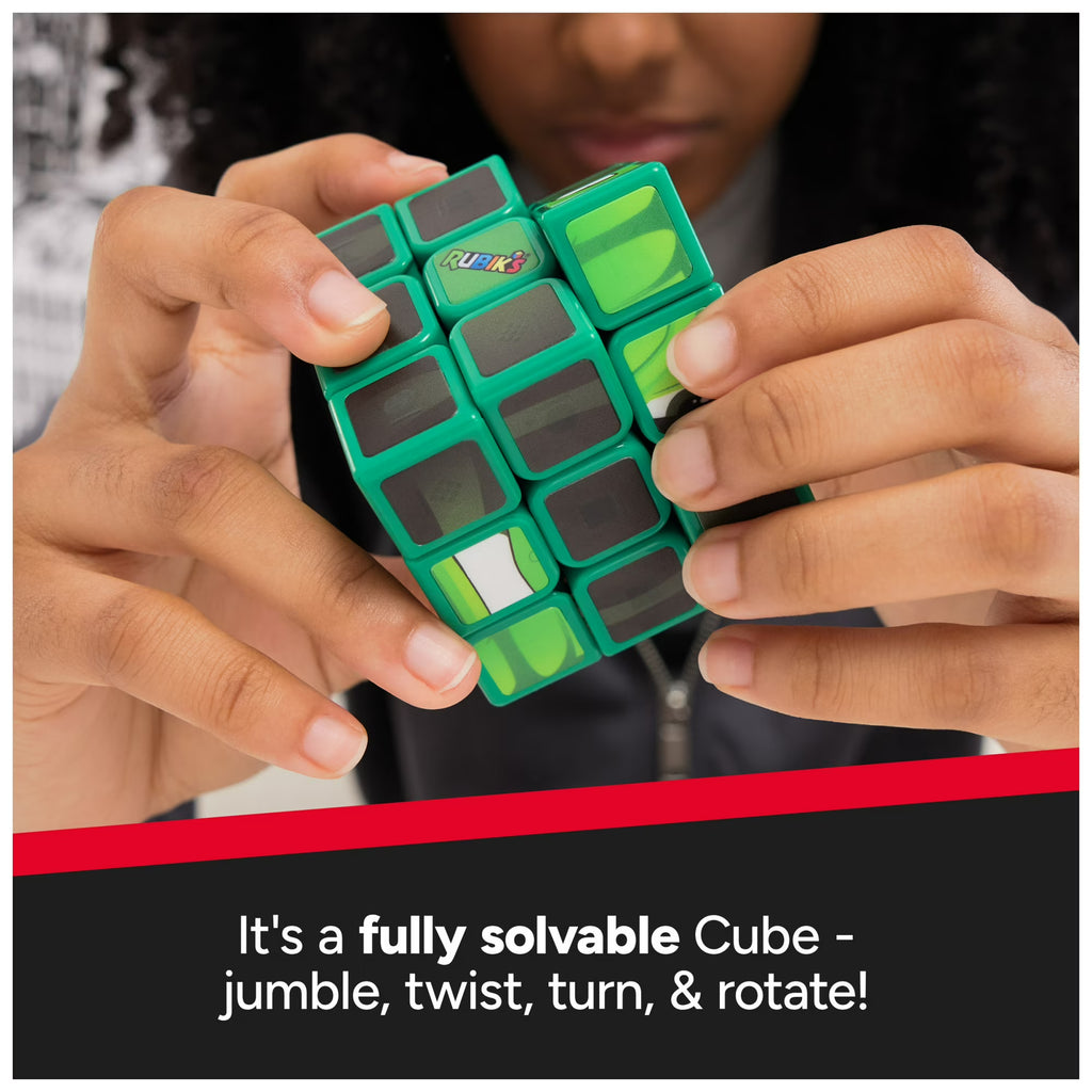 Rubik's x Marvel Cubers 3x3 Hulk Edition - Collectible Superhero