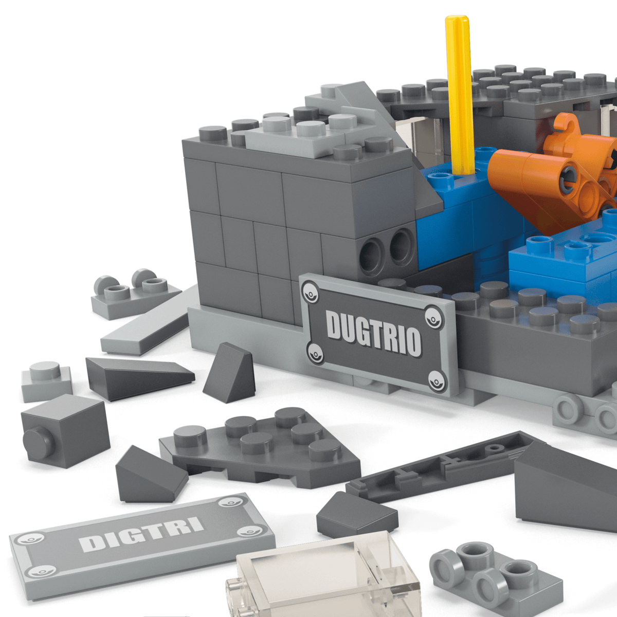 MEGA Pokémon Mini Motion Dugtrio Building Set