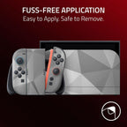 Razer Console Skin for Nintendo Switch 2 in Sludge liquid camo orange design wrap
