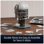 Official packaging box for Spin Master 4D Build Star Wars Mandalorian helmet model kit