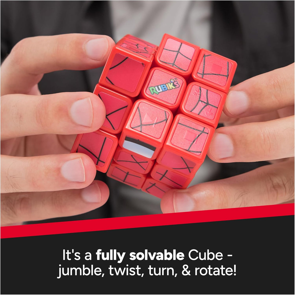 Rubik's Cube Spider-Man Cuber 3x3 Puzzle Game