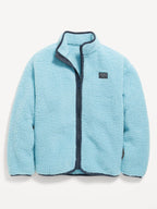 Abrigo Infantil Azul de Sherpa