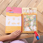 Melissa & Doug Scented Water Wow! Reusable Water-Reveal Coloring Activity Pad Travel Toy – Fruit