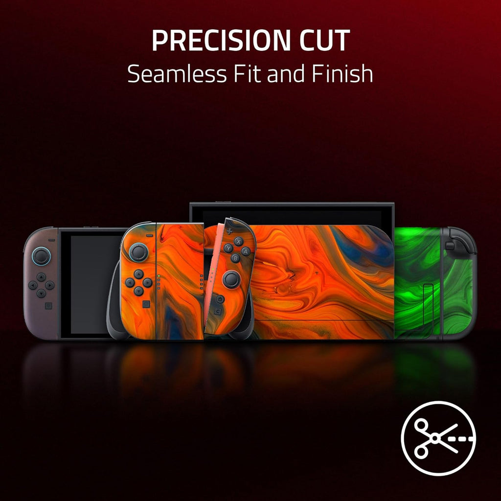 Razer Console Skin for Nintendo Switch 2 - Premium 3M Cast Vinyl Protective Decal Wrap, Scratch-Resistant & Bubble-Free Precision Cut