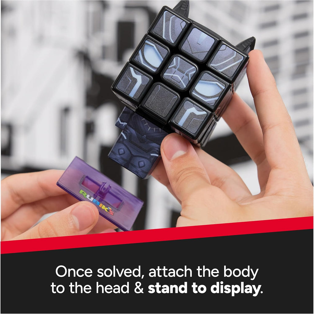 Rubik's Cube Black Panther Cuber 3x3 Puzzle Game