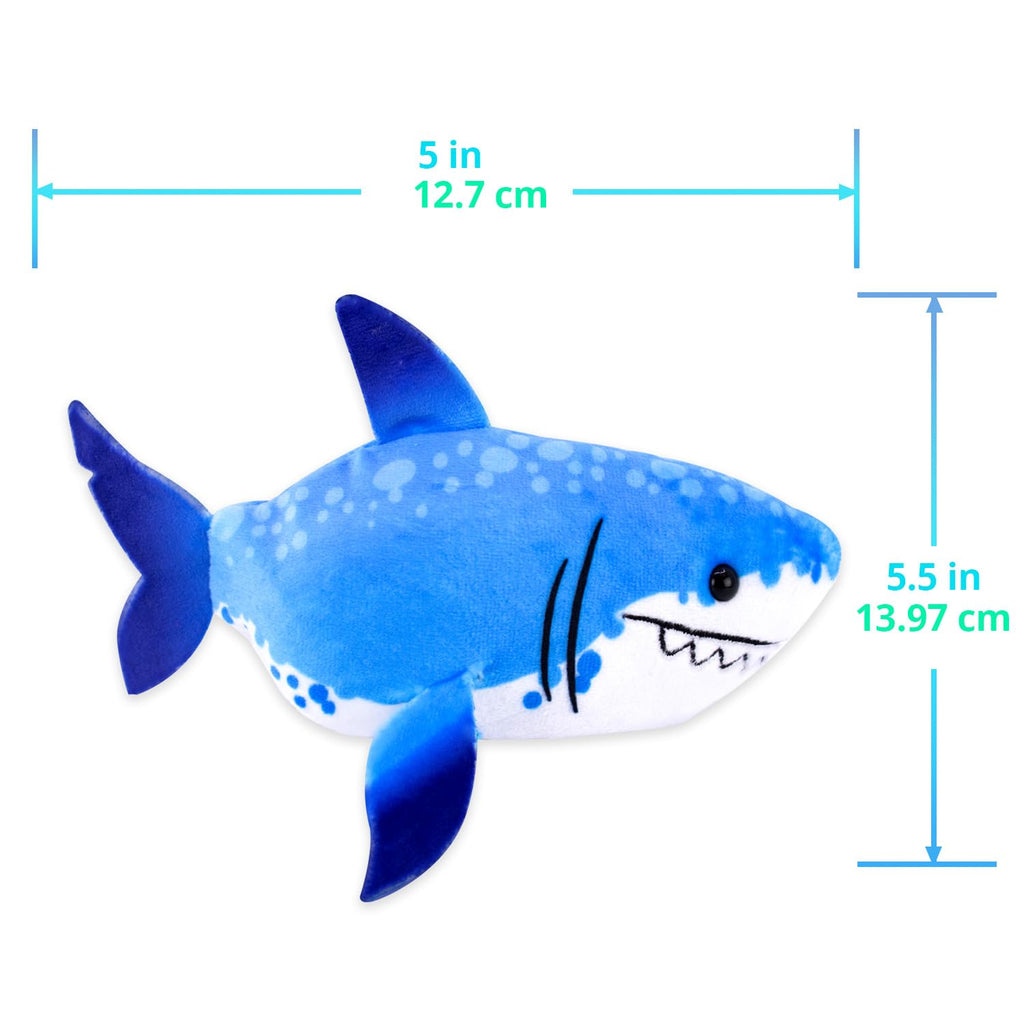 Zhu Zhu Aquarium Coral Reef Tunnel Playset with Butch the Motorized Robotic Shark - No-Water Interactive Ocean Track Toy Kit for Kids Ages 4+