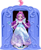 Close up of the 10.5 inch Skylar fashion doll showcasing her 9 points of articulation and premium hair styling