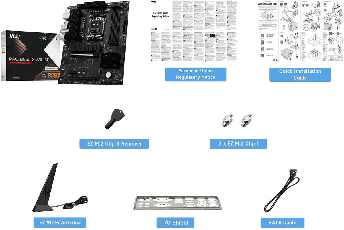 The EZ M.2 Clip II mechanism being demonstrated tool-free to secure an NVMe SSD on the motherboard