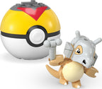 MEGA Pokémon Squirtle & Cubone Poké Ball 2-Pack - 45-Piece Interactive Construction Toy Kit
