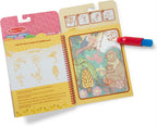 Back view of Melissa and Doug Scented Water Wow Ice Cream Shop showcasing the 4 activity pages