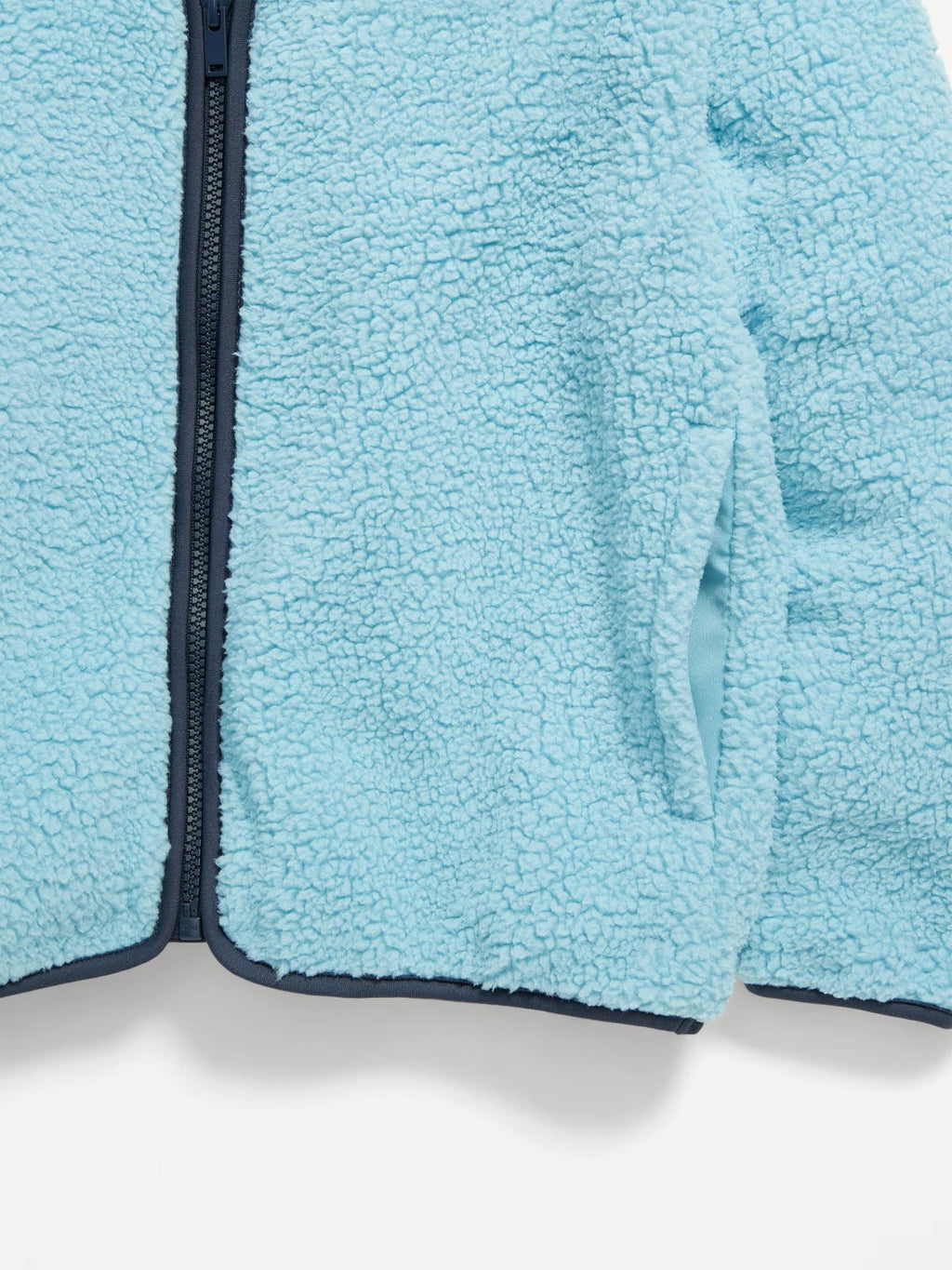 Abrigo Infantil Azul de Sherpa