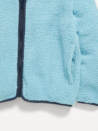 Abrigo Infantil Azul de Sherpa