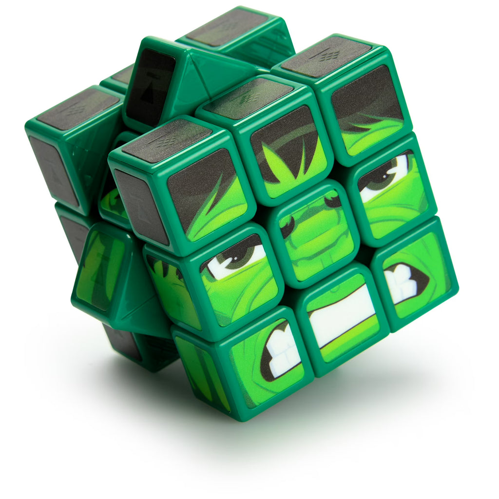 Rubik's x Marvel Cubers 3x3 Hulk Edition - Collectible Superhero