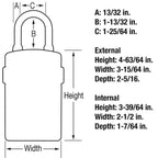 Caja de Seguridad Portátil Bluetooth para Llaves